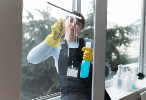 Nettoyage de vitres intérieures et extérieures à Sainte-Sève